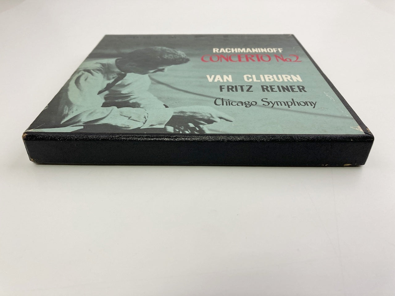 オープンリールテープ/  ヴァン・クライバーン / ラフマニノフ：ピアノ協奏曲第2番 / 日本盤 ライナー（シミ） 7号 19cm/s (7 1/2IPS) 4トラック