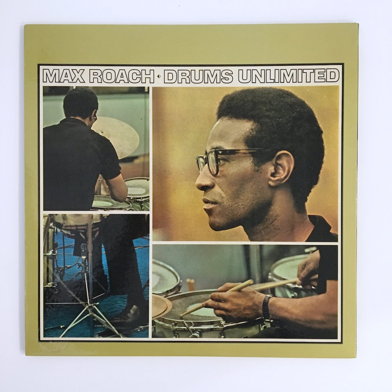 LP/ MAX ROACH  / DRUMS UNLIMITED / US盤 赤緑ラベル ATLANTIC SD1467