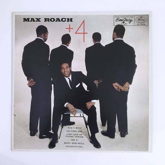 LP/ MAX ROACH / PLUS FOUR / US盤 赤ラベル EmArcy  MG36098