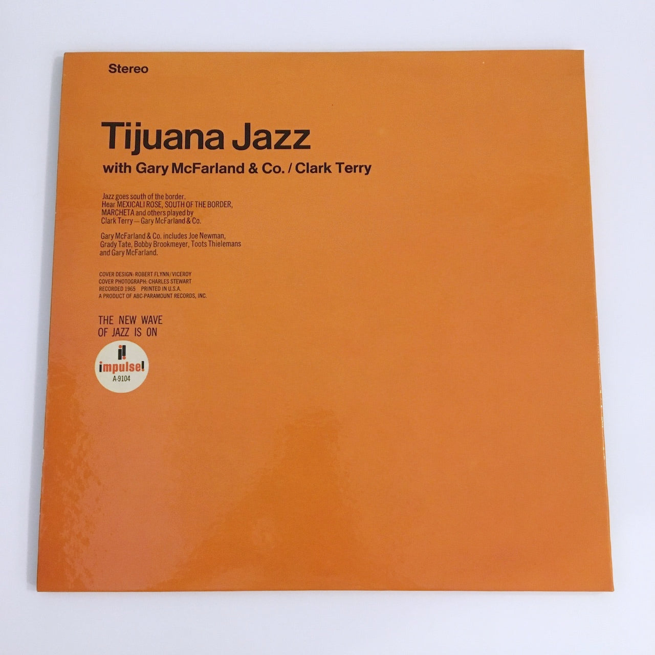 LP/ GARY McFARLAND / TIJUANA JAZZ / US盤 USオリジナル IMPULSE! AS9104