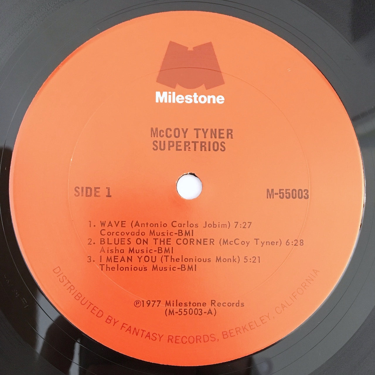 LP/ McCOY TYNER / SUPERTRIOS / US盤 2枚組 MILESTONE M55003