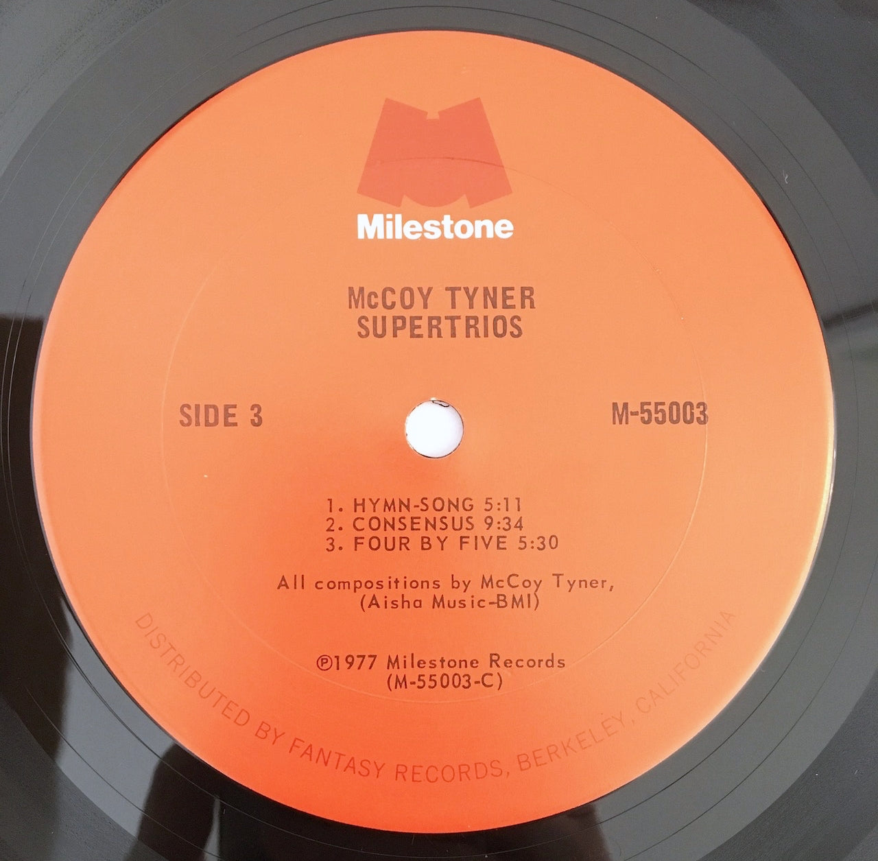 LP/ McCOY TYNER / SUPERTRIOS / US盤 2枚組 MILESTONE M55003