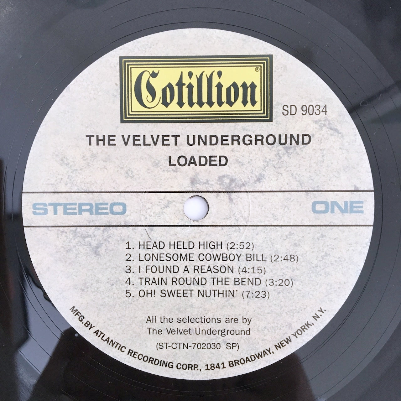 LP/ THE VELVET UNDERGROUND / LOADED / US盤 2000年リイシュー COTILLION SD9034