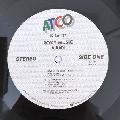 LP/ ROXY MUSIC / SIREN / US盤 インナー ATCO RECORDS SD36127