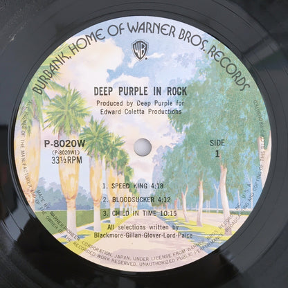 LP/ DEEP PURPLE / IN ROCK / 国内盤 WARNER BROS. P-8020W