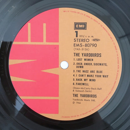 LP/ THE YARDBIRDS / YARDBIRDS / 国内盤 帯・ライナー付き EMI RECORDS EMS-80790