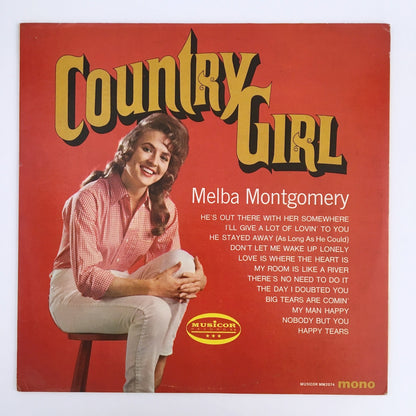 LP/ MELDA MONTGOMERY / COUNTRY GIRL / US盤 USオリジナル MUSICOR RECORDS MM2074