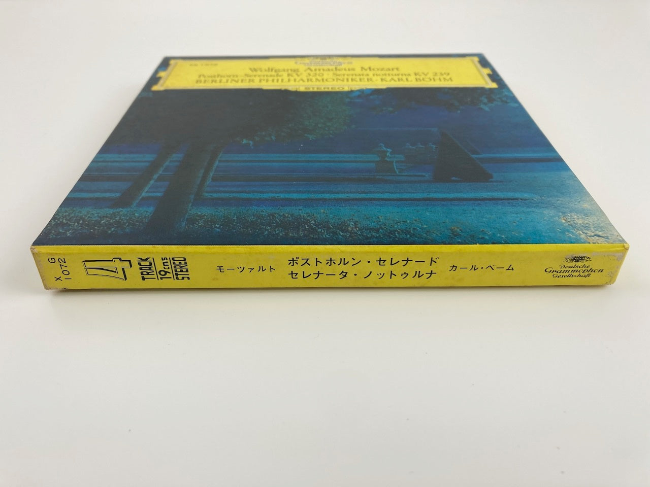 オープンリールテープ/ カール・ベーム / モーツァルト：セレナード第9番「ポストホルン」、第6番「セレナータ・ノットゥルナ」 / 日本盤 ライナー 7号 19cm/s (7 1/2IPS) 4トラック DGG