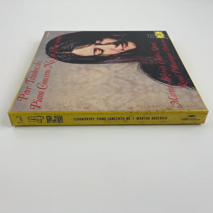オープンリールテープ/ マルタ・アルゲリッチ / チャイコフスキー：ピアノ協奏曲第1番 / 日本盤 ライナー 7号 19cm/s (7 1/2IPS) 4トラック DGG