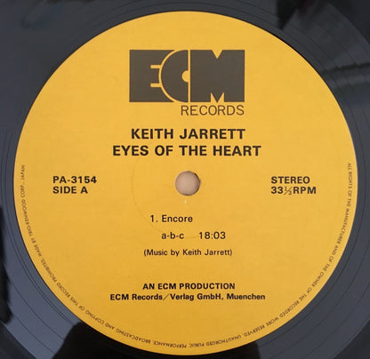 LP/ KEITH JARRETT / EYES OF THE HEART / 国内盤  帯・ライナー付き ECM PA3153/54