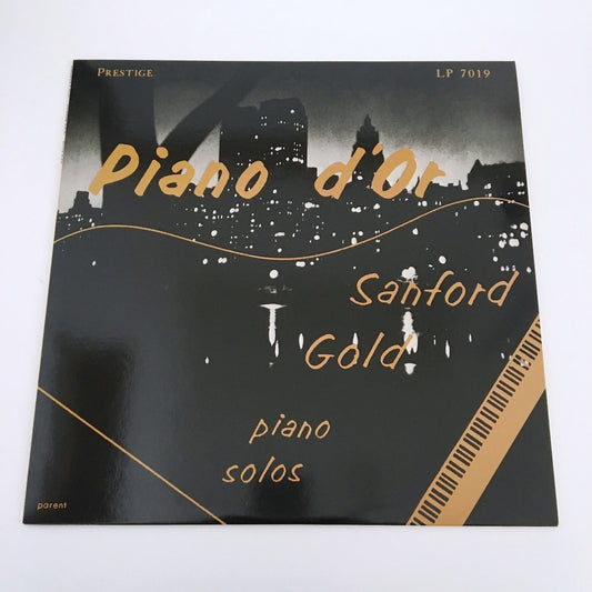 LP/ SANFORD GOLD / PIANO D'OR / US盤 直輸入 ライナー付き PRESTIGE WWLJ-7055