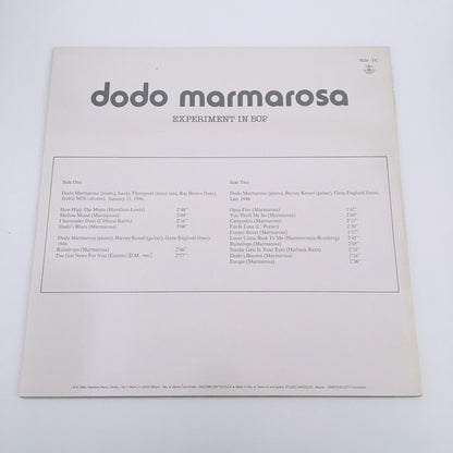 LP/ DODO MARMAROSA / EXPERIMENT IN BOP / イタリア盤 RARETONE 5020FC