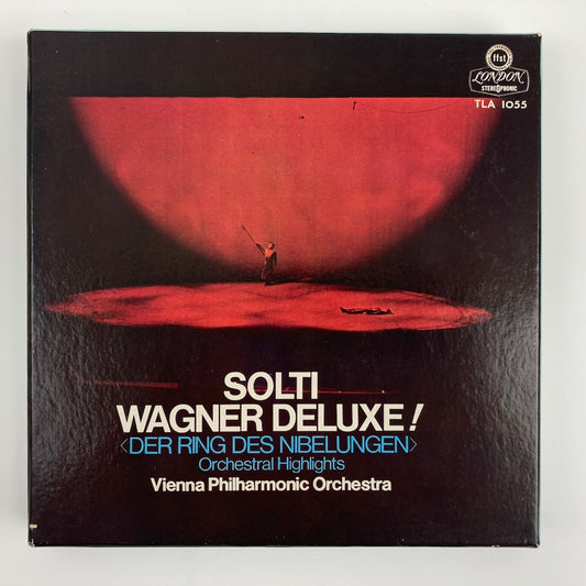 オープンリールテープ/  ゲオルグ・ショルティ / ワーグナー:ニーベルングの指輪 ハイライツ / 日本盤 ライナー 7号 19cm/s (7 1/2IPS) 4トラック LONDON