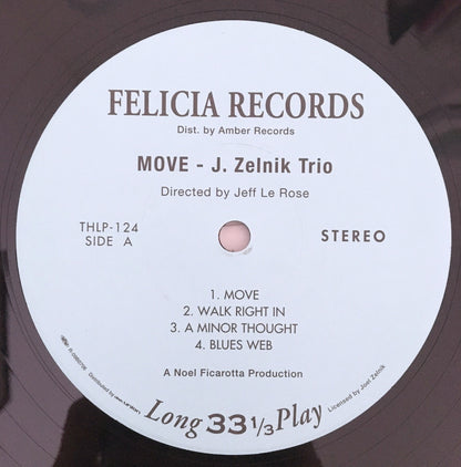 LP/ THE JOEL ZELNIK TRIO / MOVE / 国内盤  ライナー付き THINK! THLP124
