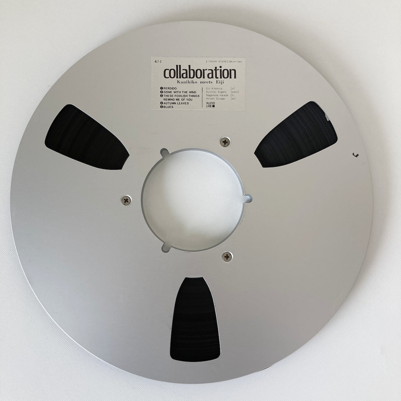 オープンリールテープ/ 菅野邦彦、北村英治 / COLLABORATION / 国内盤 10号 2トラック 38cm/s (16IPS) 帯・ライナー AUDIO LAB ALT-2