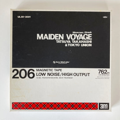 オープンリールテープ/ 高橋達也と東京ユニオン / MAIDEN VAYAGE / 国内盤 10号 2トラック 38cm/s (15IPS) ライナー THREE BLIND MICE TBM UL38-3001