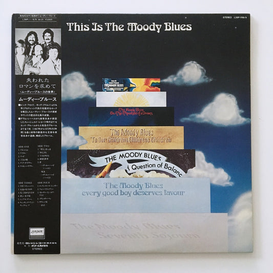 LP/ THE MOODY BLUES / THIS IS THE MOODY BLUES / 国内盤 帯・ライナー付き THRESHOLD  L38P-1118/9