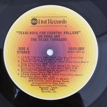 LP/ SIR DOUG & THE TEXAS TORNADOS / TEXAS ROCK FOR COUNTRY ROLLERS / US盤 オリジナル ABC DOT DOSD2057