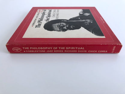 オープンリールテープ RICHARD DAVIS、CHICK COREA / THE PHILOSOPHY OF THE SPIRITUAL  7号 19cm/s (7 1/2IPS) 4トラック US製