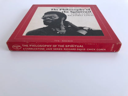 オープンリールテープ RICHARD DAVIS、CHICK COREA / THE PHILOSOPHY OF THE SPIRITUAL  7号 19cm/s (7 1/2IPS) 4トラック US製