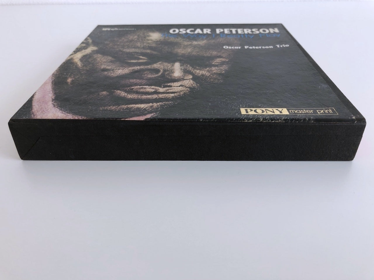 オープンリールテープ OSCAR PETERSON / THE WAY I REALLY PLAY 7号 19cm/s (7 1/2IPS) 4トラック 日本製 ライナー(若干折れ、シミ)付