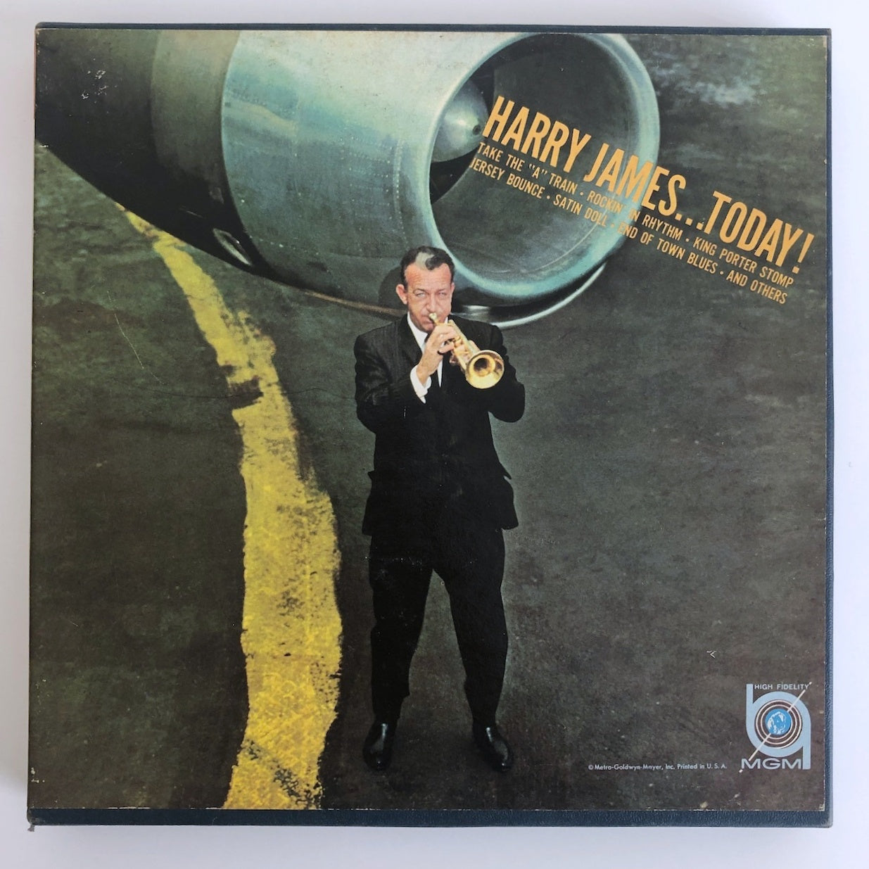 オープンリールテープ HARRY JAMES / TODAY! 7号 19cm/s (7 1/2IPS) 4トラック US製