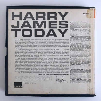 オープンリールテープ HARRY JAMES / TODAY! 7号 19cm/s (7 1/2IPS) 4トラック US製