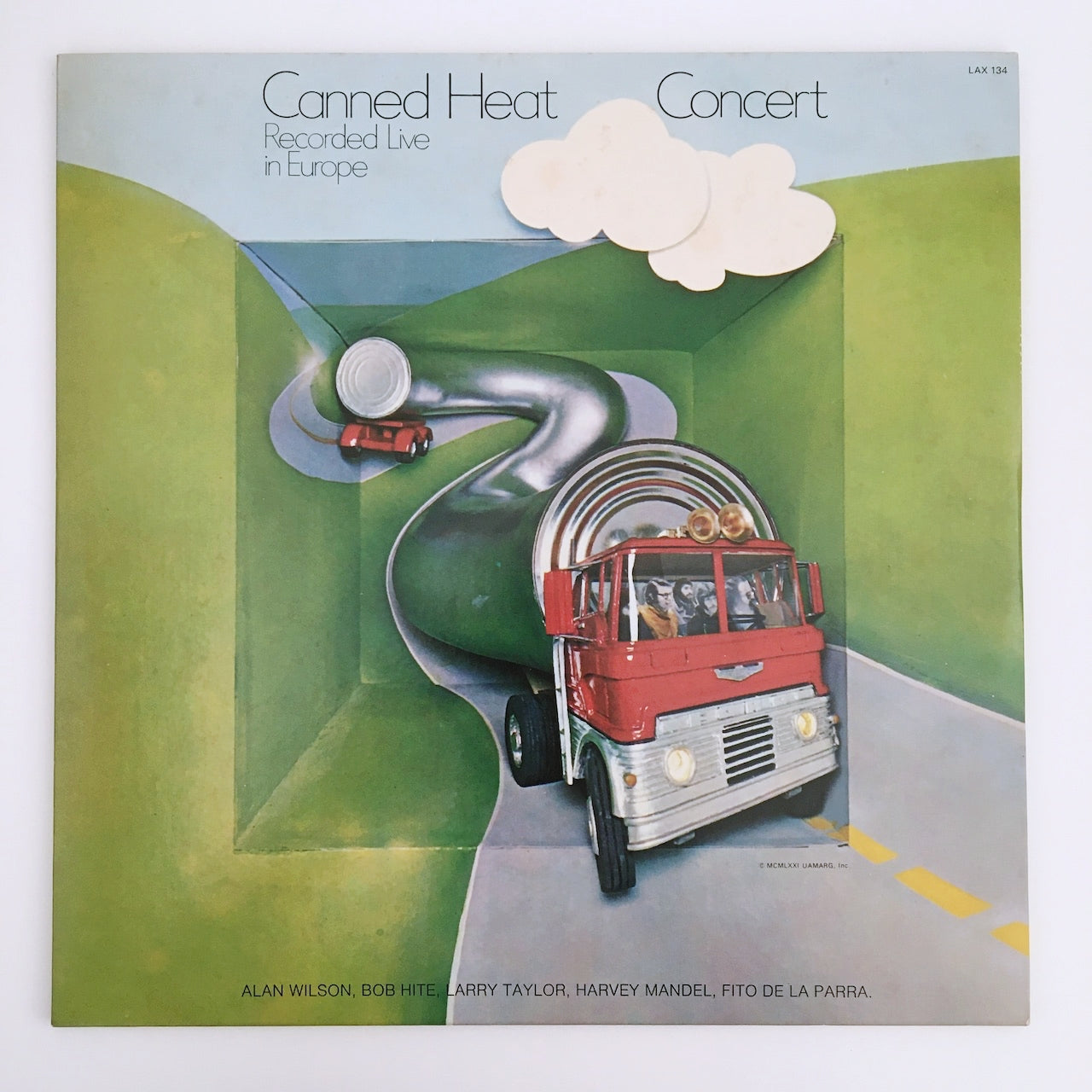 LP/ CANNED HEAT / '70 Concert: Recorded Live In Europe / 国内盤 ライナー UNITED ARTISTS LAX134