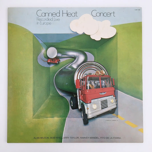 LP/ CANNED HEAT / '70 Concert: Recorded Live In Europe / 国内盤 ライナー UNITED ARTISTS LAX134