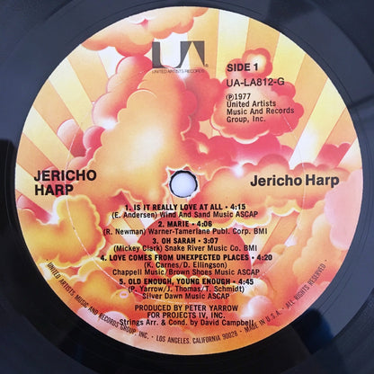 LP/ JERICHO HARP / JERICHO HARP /US盤 オリジナル UNITED ARTISTS UA-LA812-G