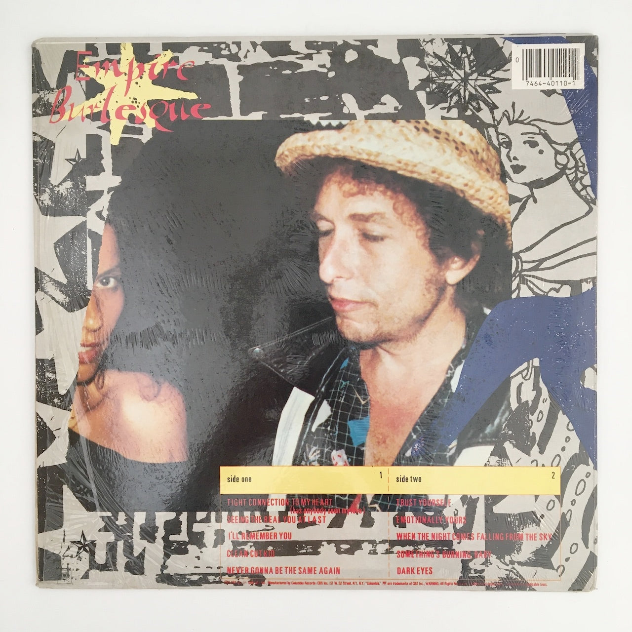 LP/ BOB DYLAN / EMPIRE BURLESQUE / US盤 オリジナル インナー付き COLUMBIA FC40110