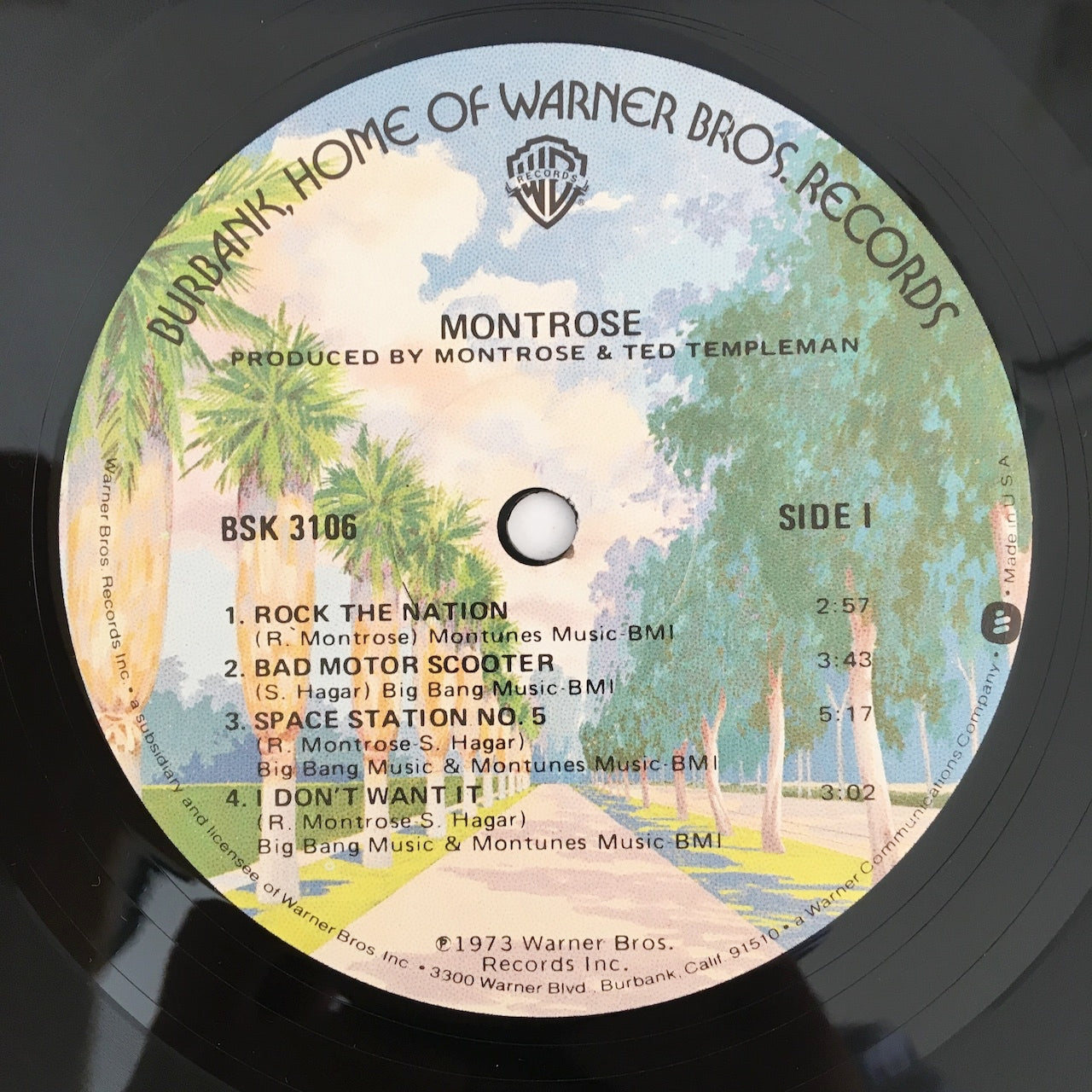 LP/ MONTROSE / MONTROSE / US盤 スリーヴ(裂け) WARNER BROS. BSK3106