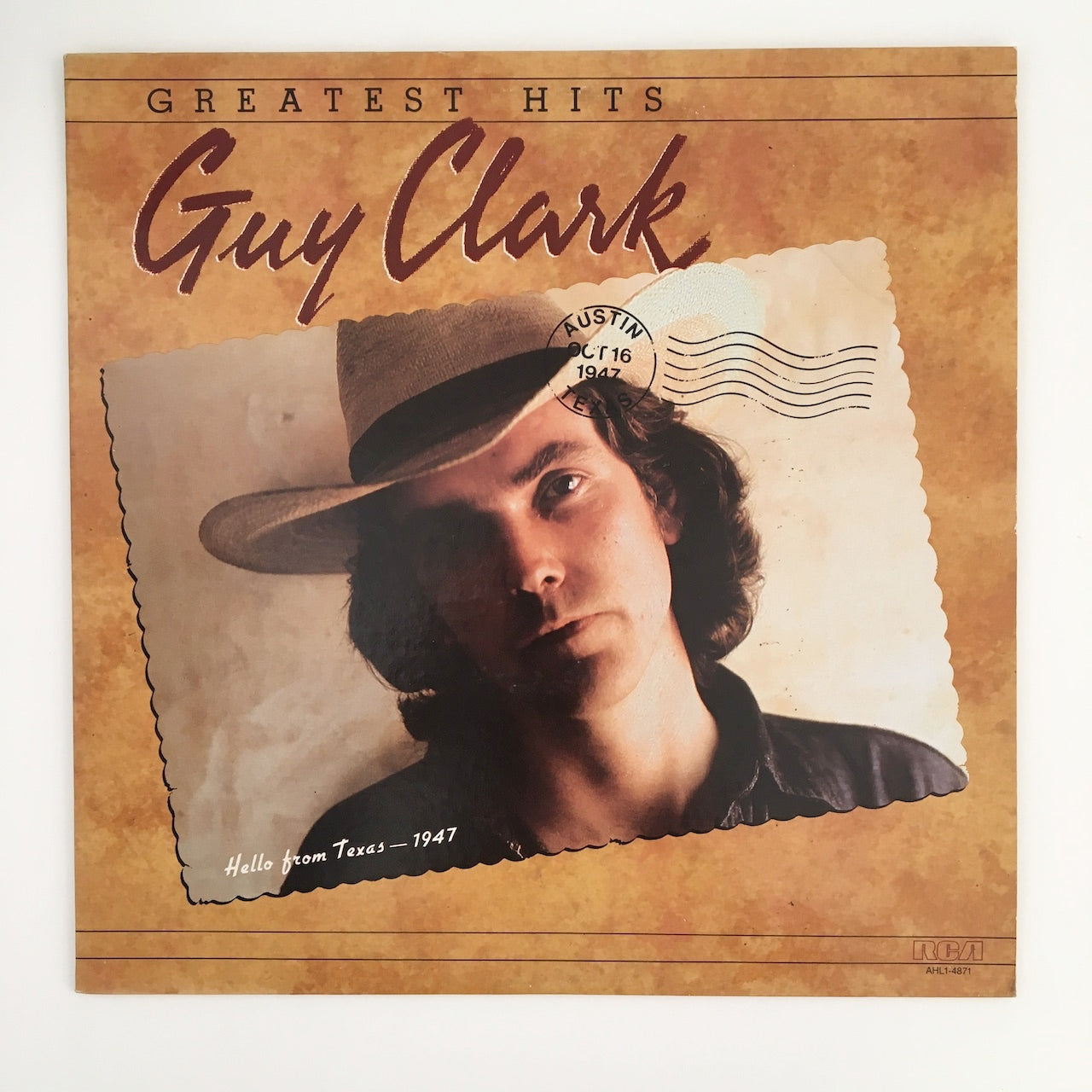 LP/ GUY CLARK / GUY CLARK GREATEST HITS / US盤 USオリジナル RCA  AHL14871