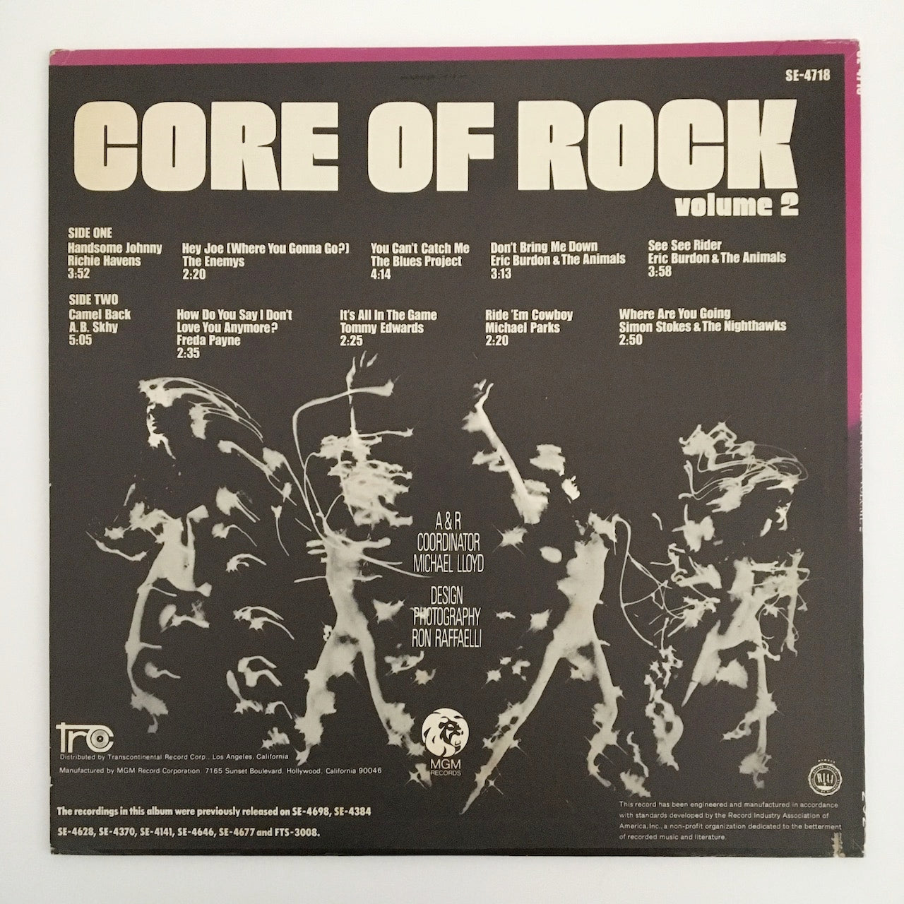 LP/ V.A. / CORE OF ROCK VOLUME2 / US盤 MGM RECORDS ES4718