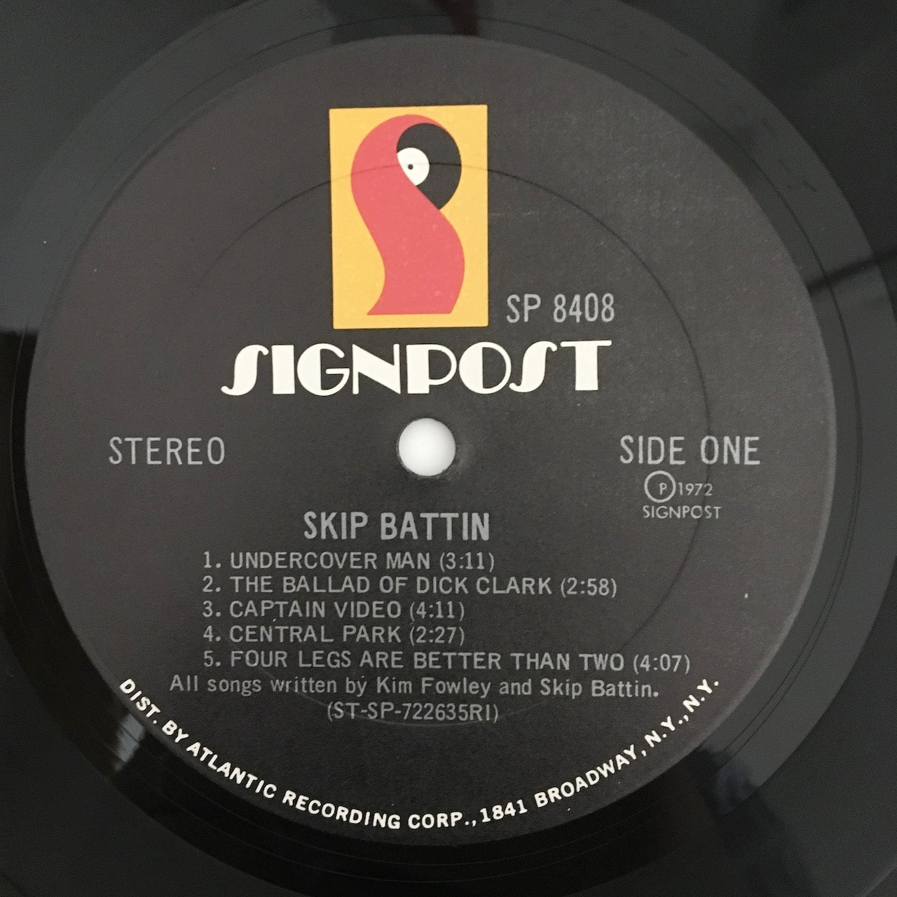 LP/ SKIP BATTIN / SKIP BATTIN / US盤 USオリジナル SIGNPOST SP8408