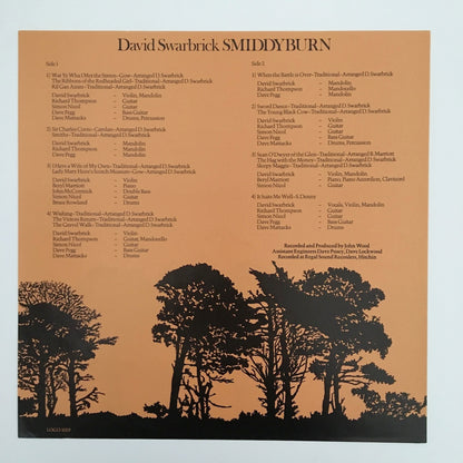 LP/ DAVID SWARDRICK / SMIDDYBURN / UK盤 オリジナル　LOGO1029