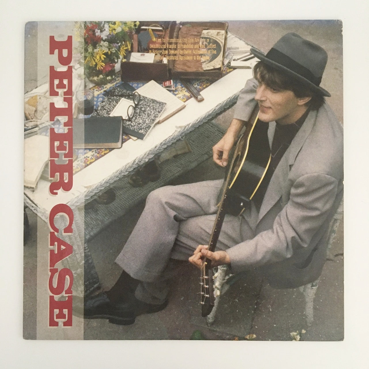 LP/ PETER CASE / PETER CASE / US盤 黒ラベル インナー付き GEFFEN RECORDS GHS24105