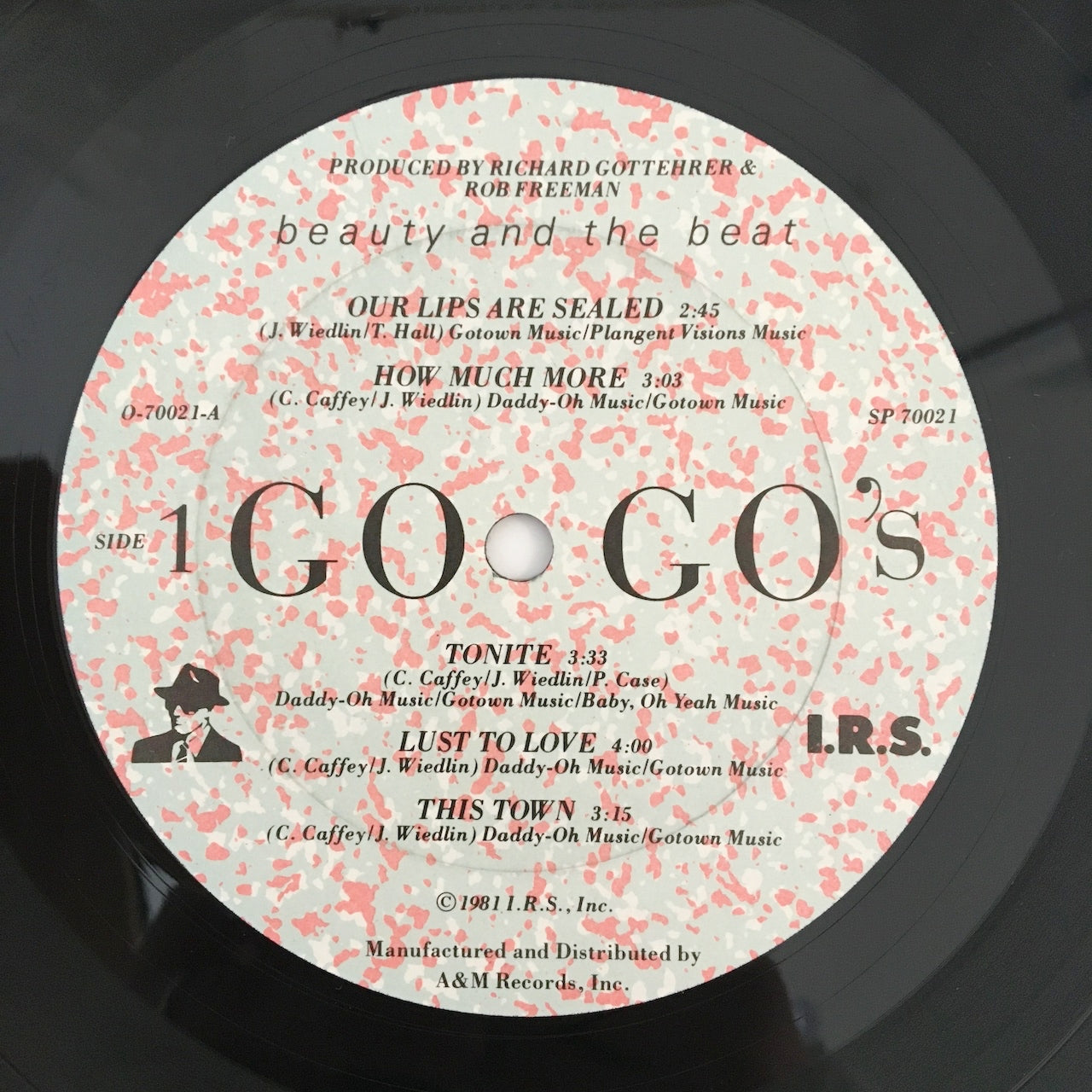 LP/ GO-GO'S / BEAUTY AND THE BEAT / US盤 オリジナル  I.R.S. RECORDS SP70021