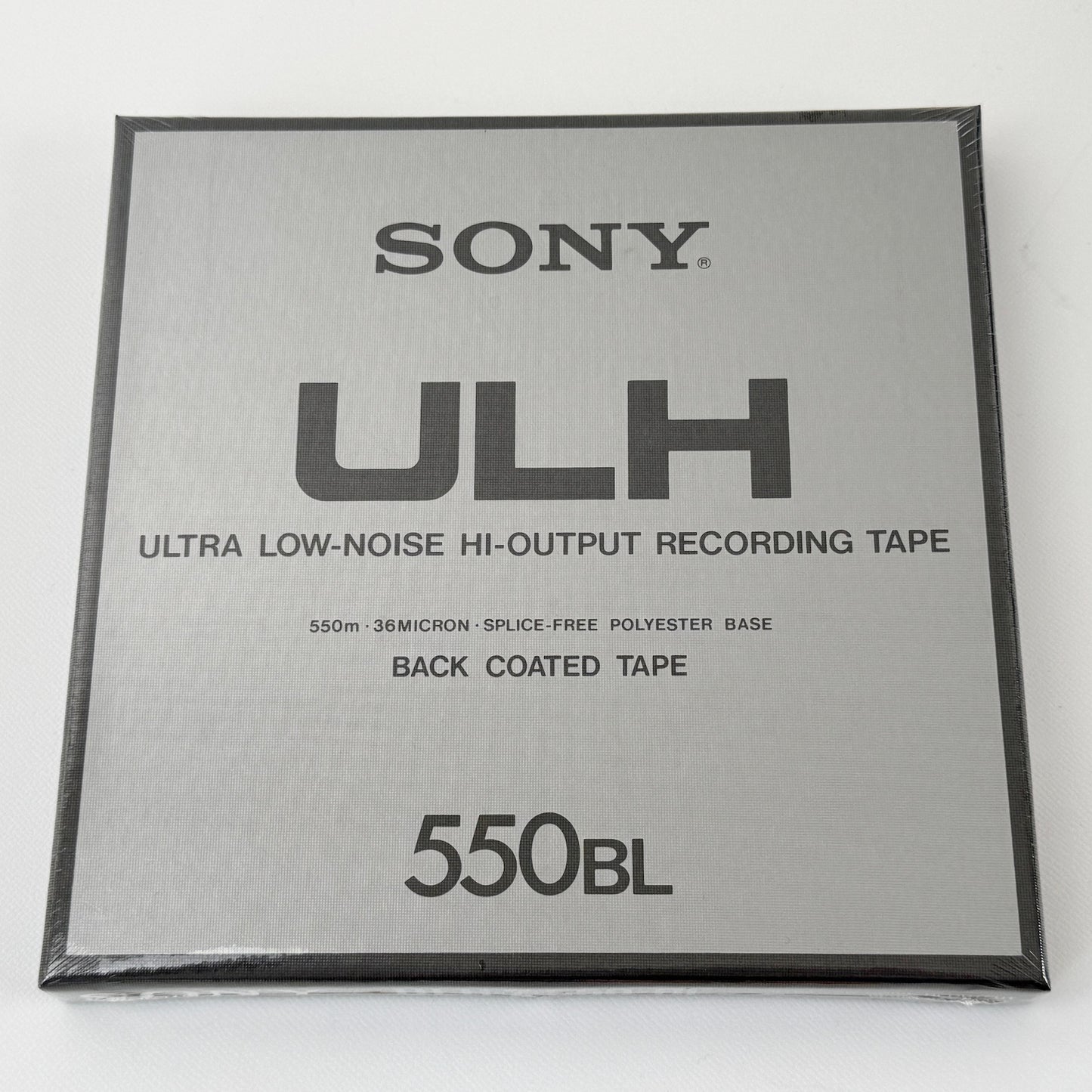 オープンリールテープ 7号 未開封 未使用 SONY ULH-7-550-BL