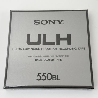 オープンリールテープ 7号 未開封 未使用 SONY ULH-7-550-BL