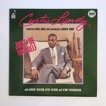 LP/ CURTIS LUNDY / JUST BE YOURSELF / US盤 USオリジナル NEW NOTE NN1003