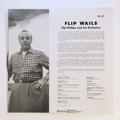 LP/ FLIP PHILLIPS AND HIS ORCHESTRA / PHILIPS WALIS / 国内盤  ライナー付き CLEF RECORDS POJJ1556