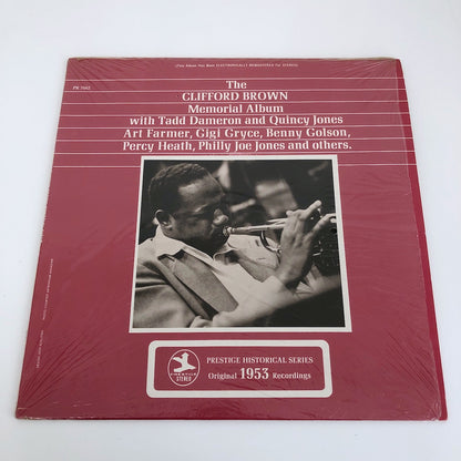 LP/ CLIFFORD BROWN / THE CLIFFORD BROWN MEMORIAL ALBUM / US盤 紺ラベル VAN GELDER PRESTIGE  PRST7662