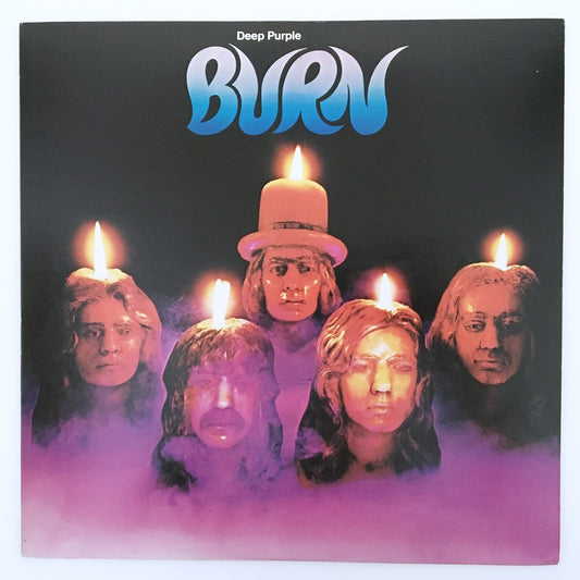 LP/ DEEP PURPLE / BURN / 国内盤 ライナー(シミ) CLASSIC ROCK WARNER BROS. P-10104W