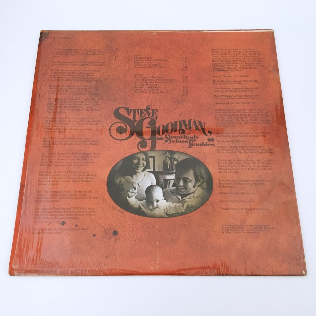 LP/ STEVE GOODMAN / SOMEBODY ELSES TROUBLES / US盤 USオリジナル BUDDAH BDS5121