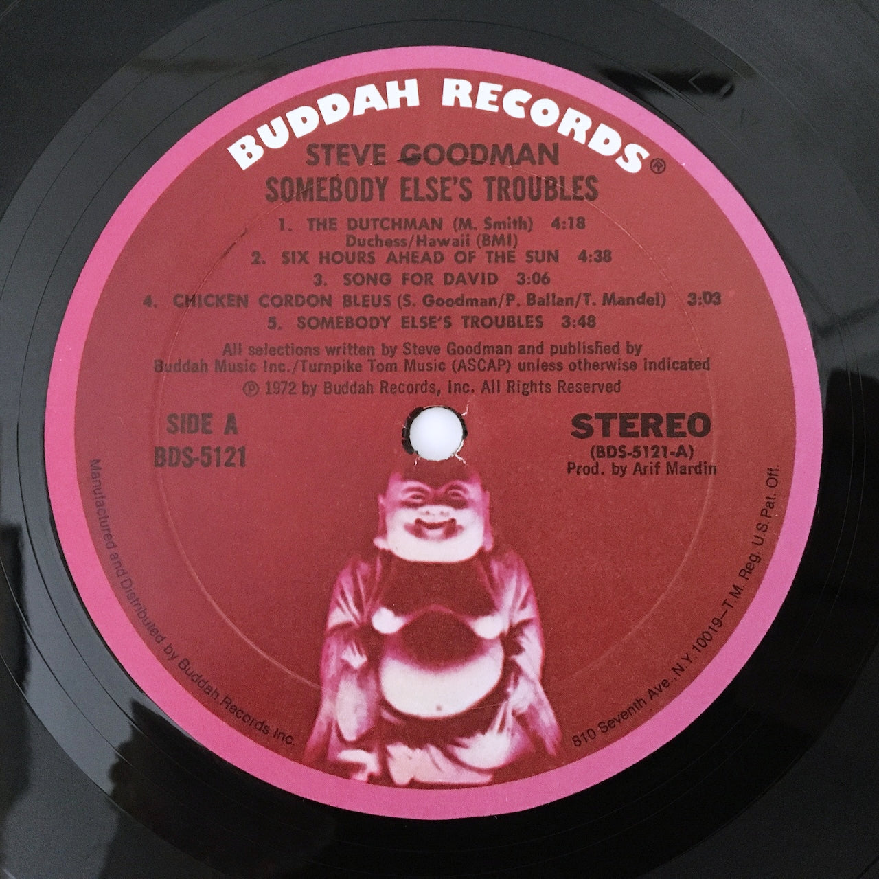 LP/ STEVE GOODMAN / SOMEBODY ELSES TROUBLES / US盤 USオリジナル BUDDAH BDS5121