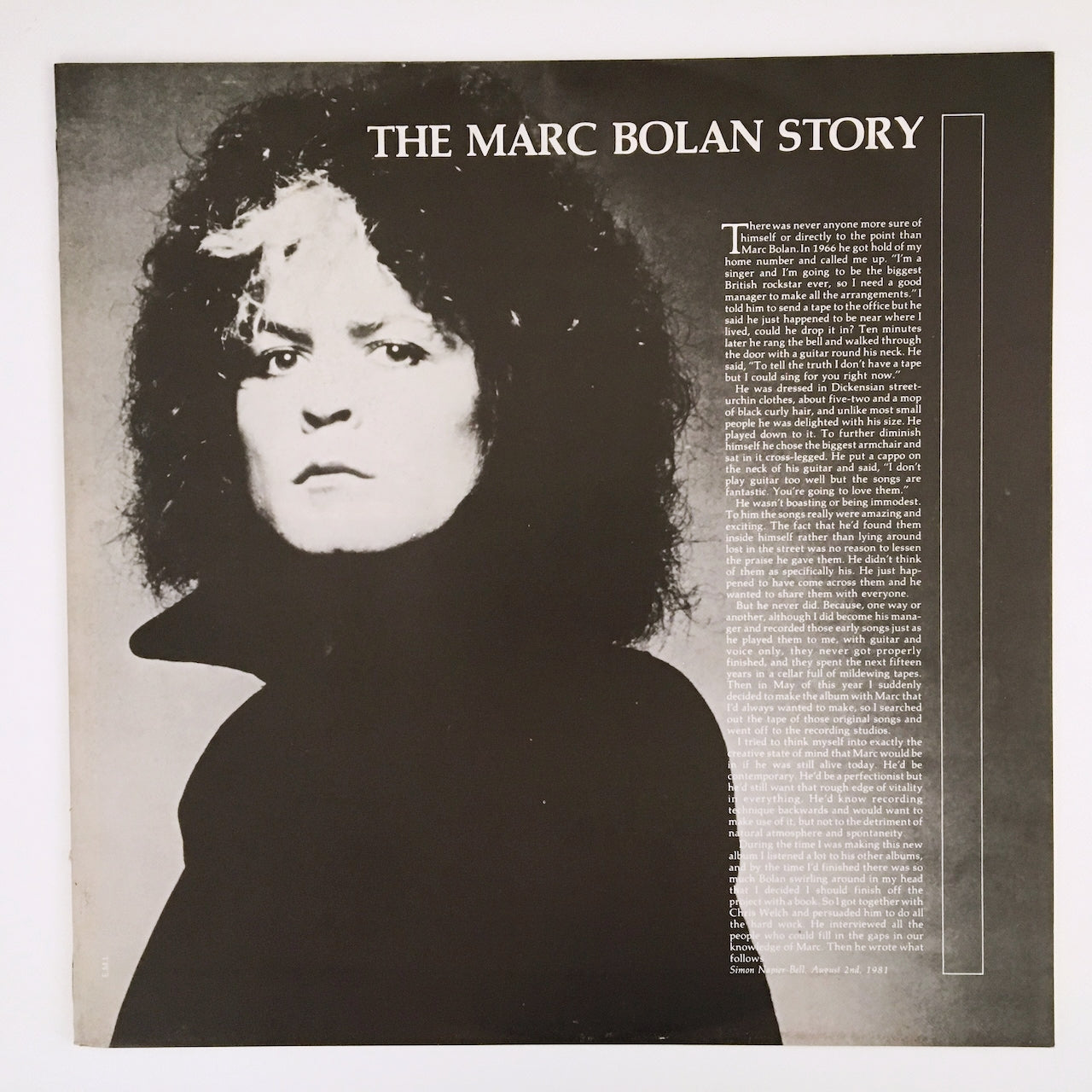 LP/ MARC BOLAN & T. REX. / THE MAIN MAN / UK盤 EP付きです! CAMBRA CR5161