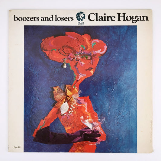 LP/ CLAIRE HOGAN / BOOZERS AND LOSERS / US盤 プロモ盤 黄ラベル MGM SE-4501