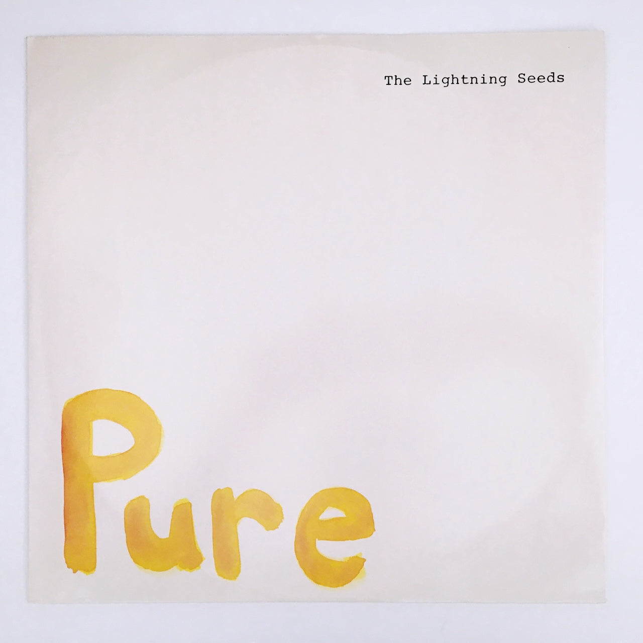 LP/ THE LIGHTNING SEEDS / PURE / UK盤 オリジナル 45回転 INDIE ROCK GHETTO RECORDING COMPANY GTGT4