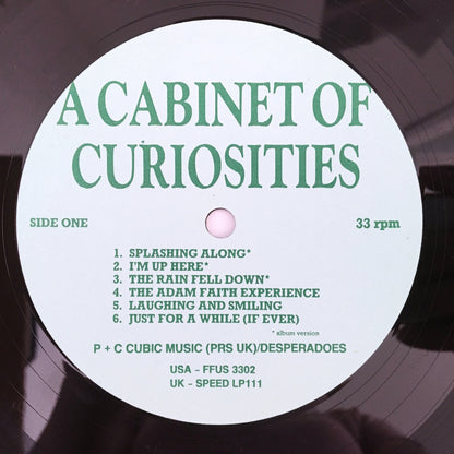 LP/ JESSE GARON & THE DESPERADOES / A CABINET OF CURIOSITIES / UK盤 オリジナル インナー VELOCITY SPEEDLP111